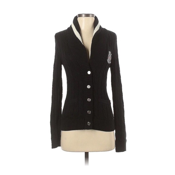 TRADED.New with tag Ralph Lauren cable cardigan - Picture 7 of 9